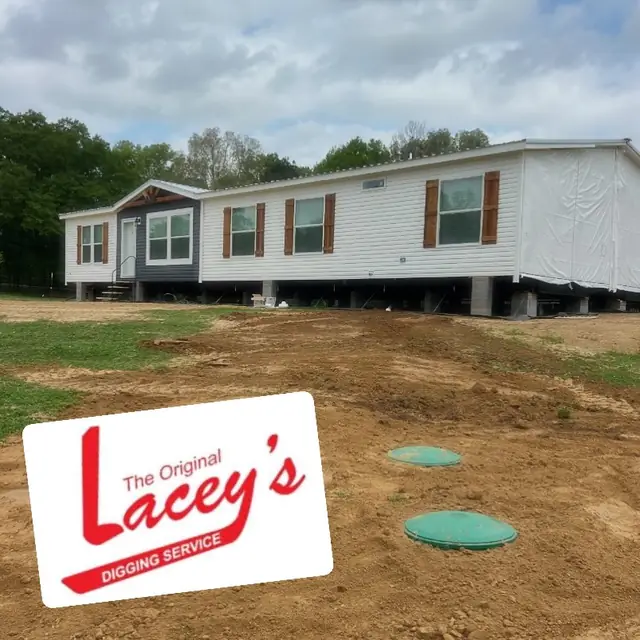 Septic installation at a residential property